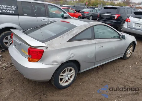 2000 Toyota Celica Gt from USA, damaged, VIN JTDDR32T8Y0061298